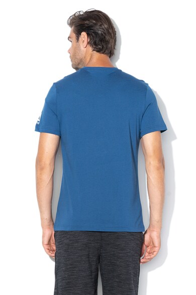 Reebok Тениска за фитнес, с текстова щампа Мъже