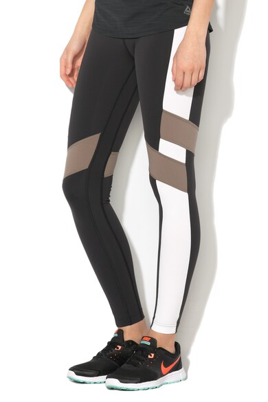 Reebok Sport Fitneszleggings colorblock dizájnnal női