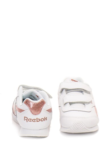 Reebok Classics Pantofi sport de piele cu velcro si detalii stralucitoare Fete