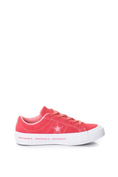 Converse Pantofi sport de piele intoarsa cu logo One Star Ox Baieti