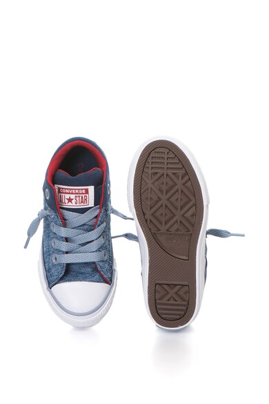 Converse Tenisi cu detalii contrastante Chuck Taylor All Star High Street Baieti