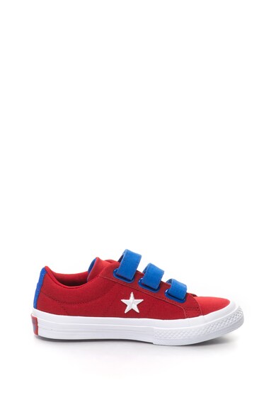 Converse One Star 3V OX sneakers tépőzáras nyersbő cipő Lány