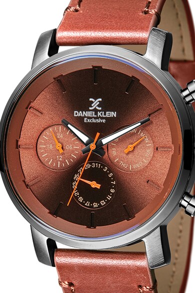 DANIEL KLEIN Ceas quartz cu o curea de piele Barbati