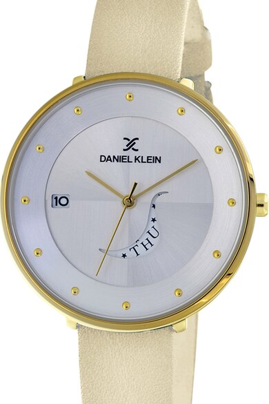 DANIEL KLEIN Ceas quartz cu o curea de piele Femei