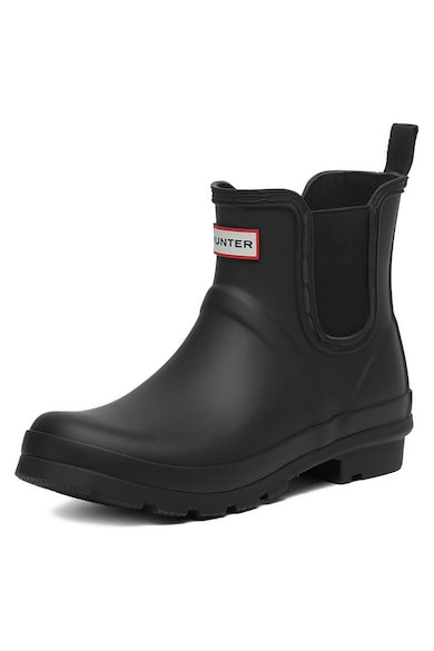Cizme dama cauciuc, stil de ploaie, negre HUNTER - Negru