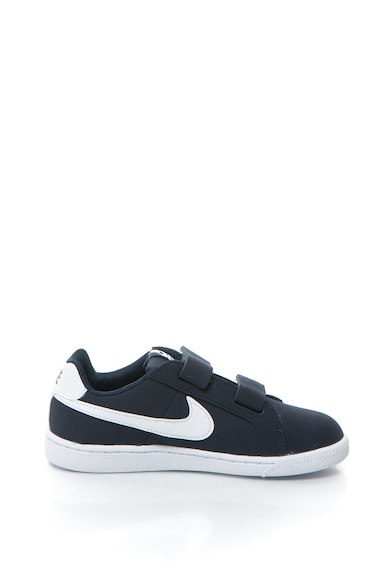 Nike Pantofi sport de piele lacuita Court Royale Baieti