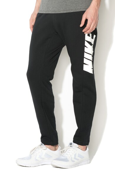 Nike Pantaloni sport cu imprimeu logo lateral1 Barbati