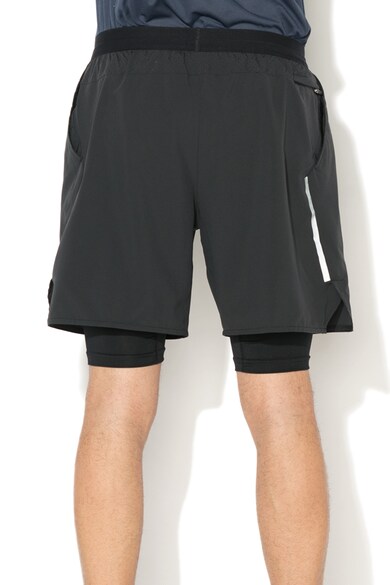 Nike Pantaloni scurti cu imprimeu logo reflectorizant, pentru alergare Barbati
