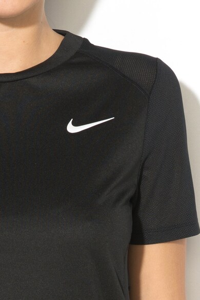 Nike Tricou cu insertii de plasa, pentru alergare Femei