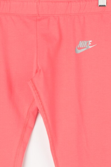Nike Colanti capri cu imprimeu logo lateral Fete