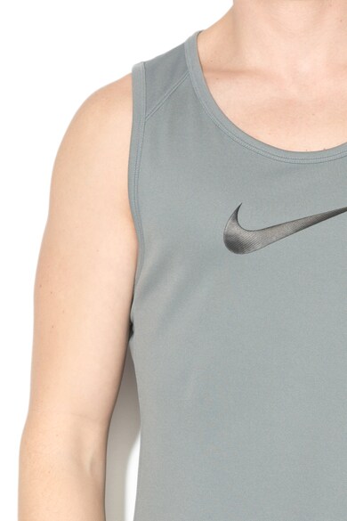 Nike Top cu imprimeu logo, pentru baschet Dri-Fit Barbati