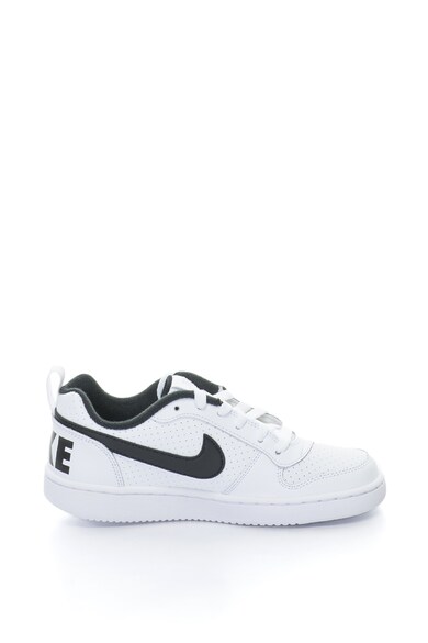 Nike Pantofi sport cu garnituri de piele Court Borough Baieti