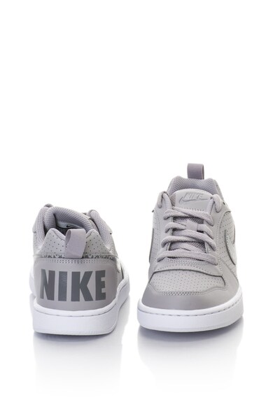 Nike Court Borough sneakers cipő bőrszegélyekkel Lány