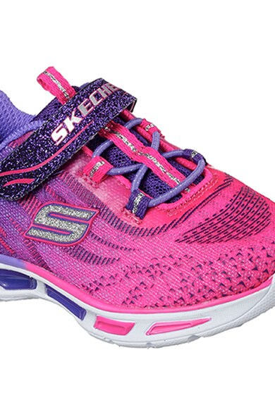 Skechers Litebeams kötött-hálós anyagú sneakers cipő színátmenetes hatással Lány