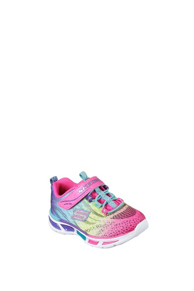 Skechers Pantofi sport din plasa tricotata cu aspect in degrade Litebeams Fete