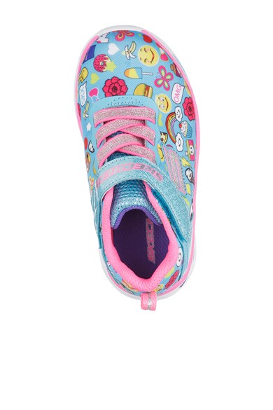 Skechers Pantofi sport cu aplicatii Litebeams Feelin' It Fete