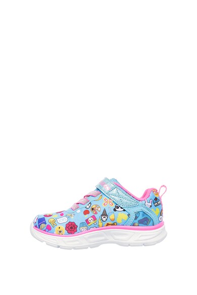 Skechers Pantofi sport cu aplicatii Litebeams Feelin' It Fete