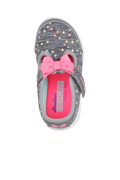 Skechers Pantofi sport cu banda velcro Go Walk Starry Style Fete