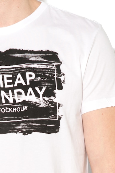 Cheap Monday Tricou cu imprimeu si decolteu rotund Barbati