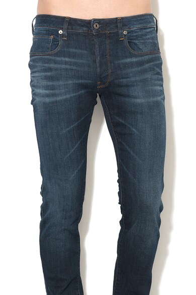 G-Star RAW 1 Blugi slim fit cu aspect decolorat Barbati