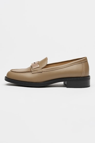 Pantofi loafer din piele Madison, Maro camel Liu Jo - Maro Camel