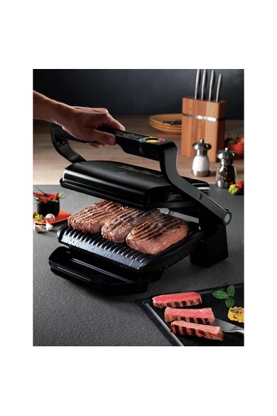 Tefal Gratar electric  OptiGrill+ , 2000 W, 6 programe automate, Negru Femei