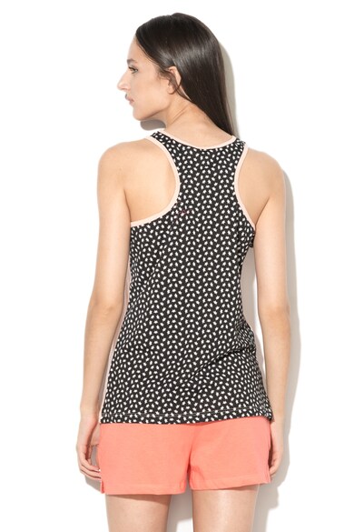 ESPRIT Bodywear Top de casa cu imprimeu text Rufina Femei