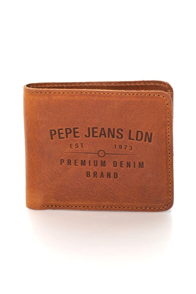 Pepe Jeans London Кожен портфейл Highgat с двойно прегъване Мъже