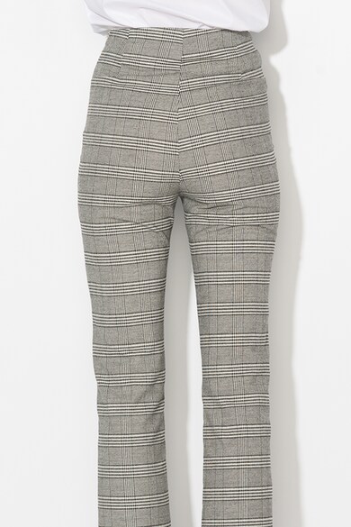 Zee Lane Denim Pantaloni in carouri cu talie inalta Femei