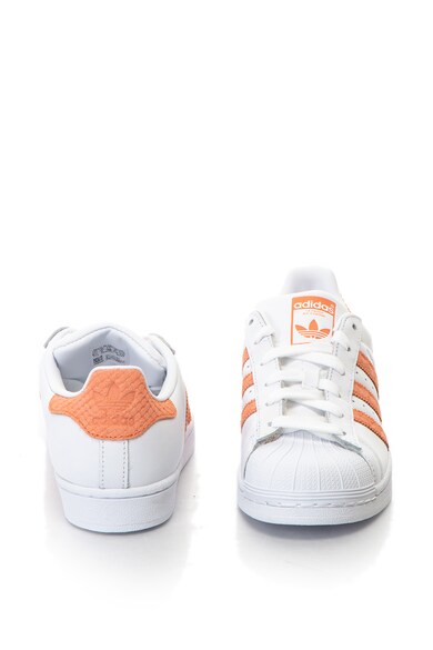 adidas Originals Pantofi sport de piele Superstar Femei