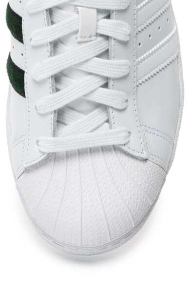 adidas Originals Pantofi sport cu insertii de piele Superstar Barbati