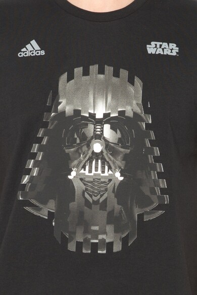 adidas Performance Тениска Darth Vader с щампа Мъже