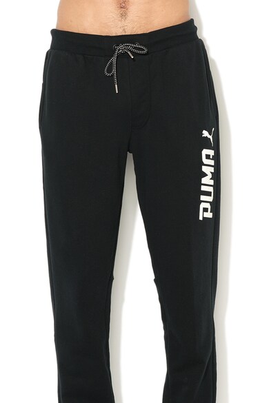 Puma Pantaloni sport cu talie elastica si aplicatie logo Style Barbati