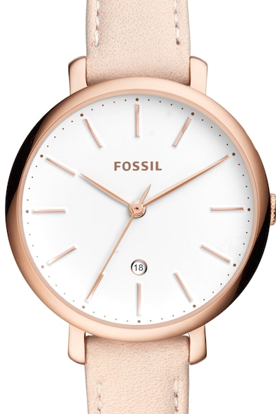 Fossil Ceas cu o curea de piele Jacqueline Femei