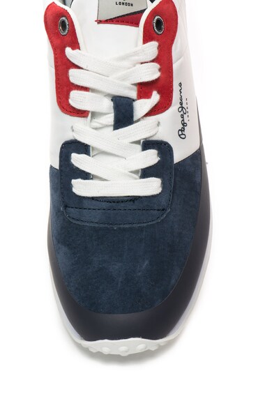 Pepe Jeans London Pantofi sport cu insertii de piele intoarsa Garret Barbati