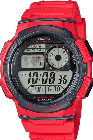 Casio Цифров часовник с хронограф Мъже