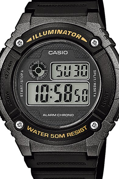 Casio Ceas cronograf digital cu o curea de rasina Barbati