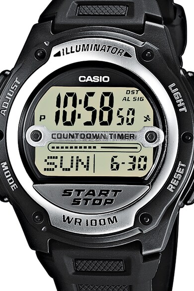 Casio Ceas cronograf digital cu o curea din rasina Barbati