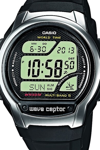 Casio Ceas cronograf digital cu o curea de rasina Barbati
