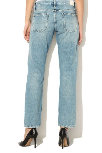 Pepe Jeans London Дънки Betsie със стандартна кройка и протрити зони Жени