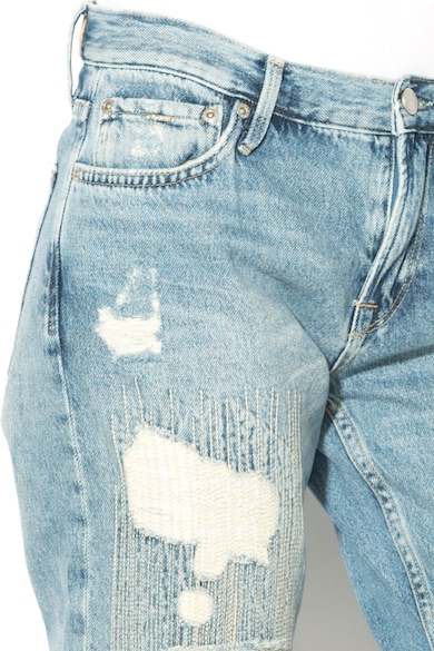 Pepe Jeans London Blugi regular fit cu detalii cu aspect deteriorat Betsie Femei