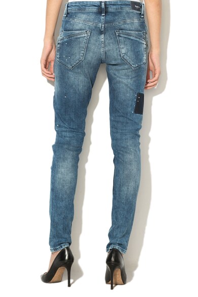 Pepe Jeans London Blugi cu aspect decolorat Stencil Femei