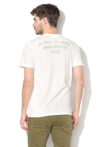 Jack & Jones Tricou slim fit cu imprimeu text Adrian Barbati