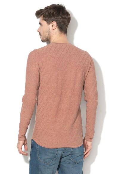 Only & Sons Рипсен пуловер SPRING с навити подгъви Мъже