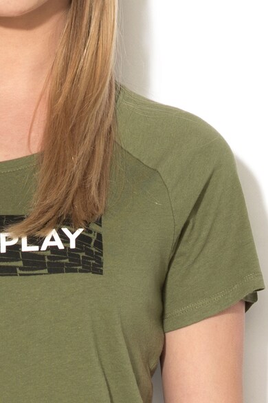 Only Play Tricou cu imprimeu text Tika Femei