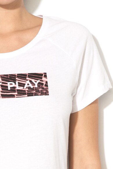 Only Play Tricou cu imprimeu text Tika Femei