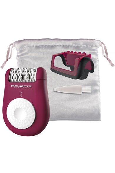 Rowenta Epilator  Easy Touch EP1115F0, 2 trepte de viteza, 24 pensete, Argintiu/ Mozaic Femei