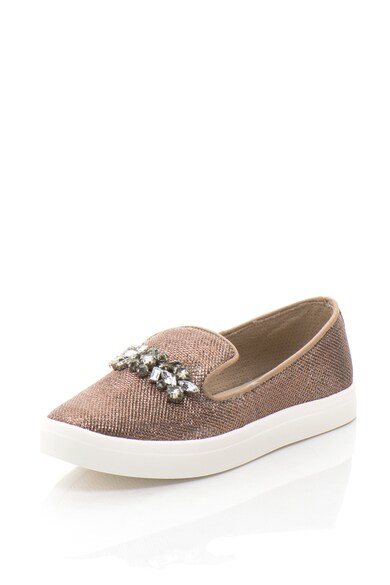 GUESS Pantofi loafer cu insertie de fir lucios Femei