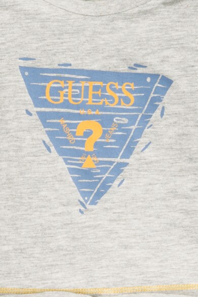 GUESS JEANS Set de tricou cu model si bermude Baieti