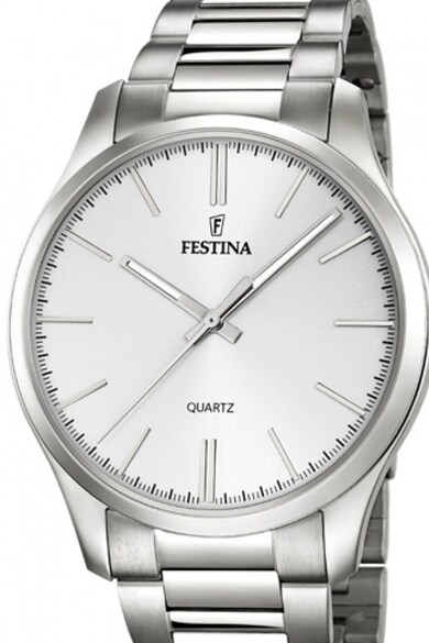 Festina Ceas rotund cu bratara metalica16 Barbati